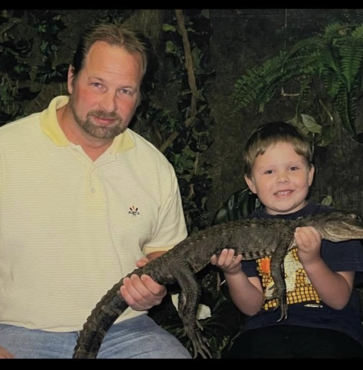 Zach and his father
